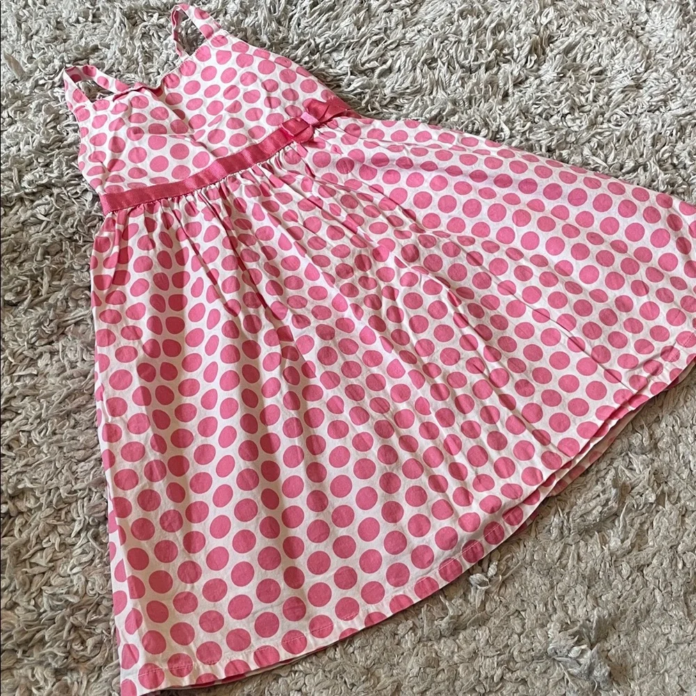 2008 Gymboree Outlet Pink Polka Dot Sundress, Size 6